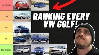 RANKING EVERY *VW GOLF* BEST TO WORST