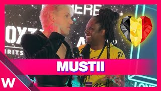 🇧🇪 Mustii (Belgium) - "Before the Party's Over" Interview | London Eurovision Party 2024
