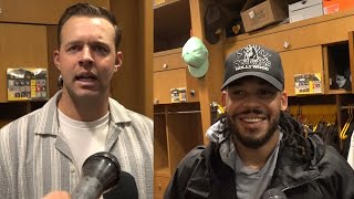 Luis Campusano and Michael King on Padres walk-off win versus Dodgers, Luis Arraez \& the Campy game