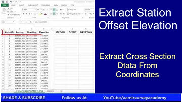 how to Extract Cross Section Data from Coordinates