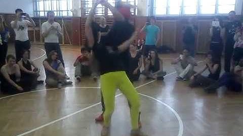 PRAGUE ZOUK CONGRESS 2014 // KAMACHO & ANASTASIA - NEVER SAY GOODBYE ZOUK DEMO