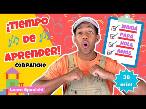 CANTA, JUEGA Y APRENDE PALABRAS BÁSICAS con PANCHO| Desarrollo del Lenguage con un Profesor