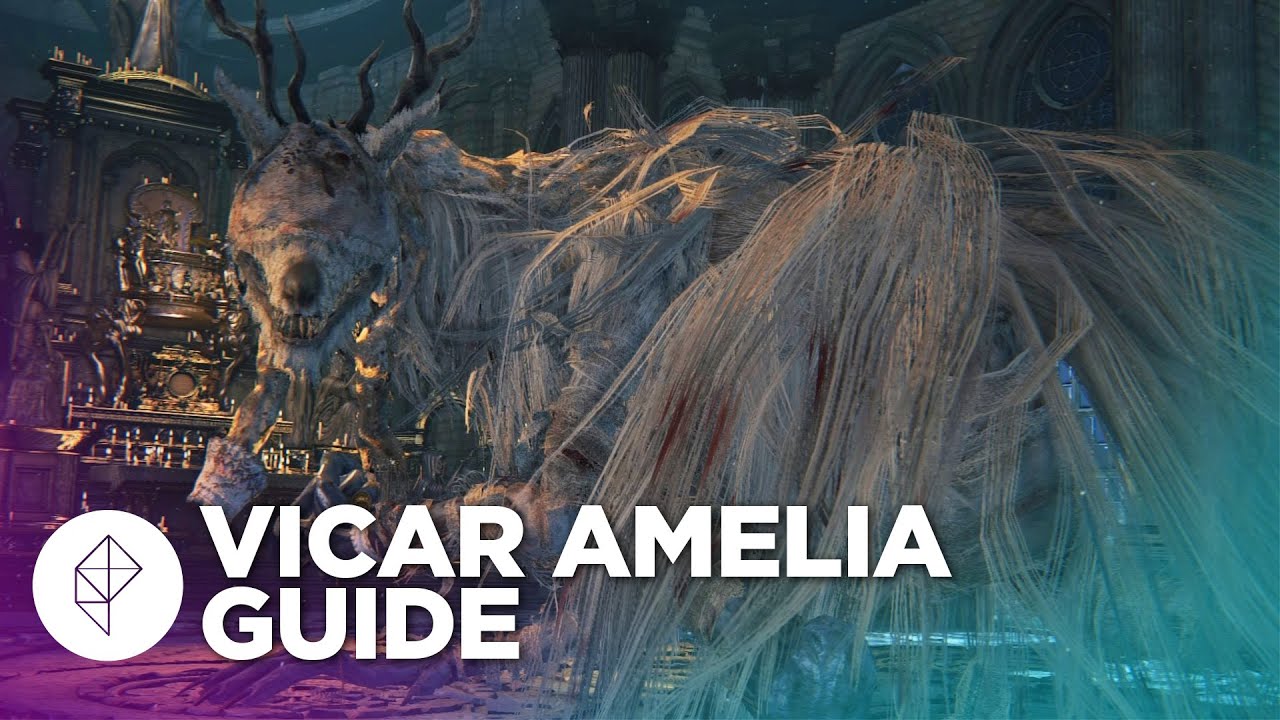 Bot bakke Montgomery Bloodborne Boss Guide: How to beat Vicar Amelia - YouTube