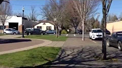 Walk around Woodburn, Oregon downtown starting inside library