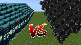 10 Warden Vs 10 Wither In Minecraft |