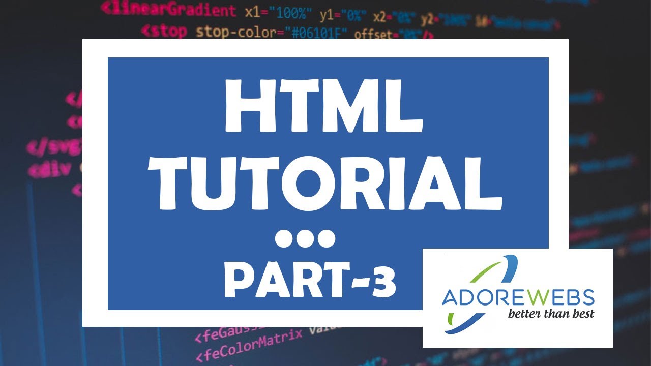CSS | HTML and CSS tutorial | Basic CSS - YouTube