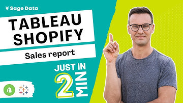 Tableau Shopify Sales Report in 2 Minutes!
