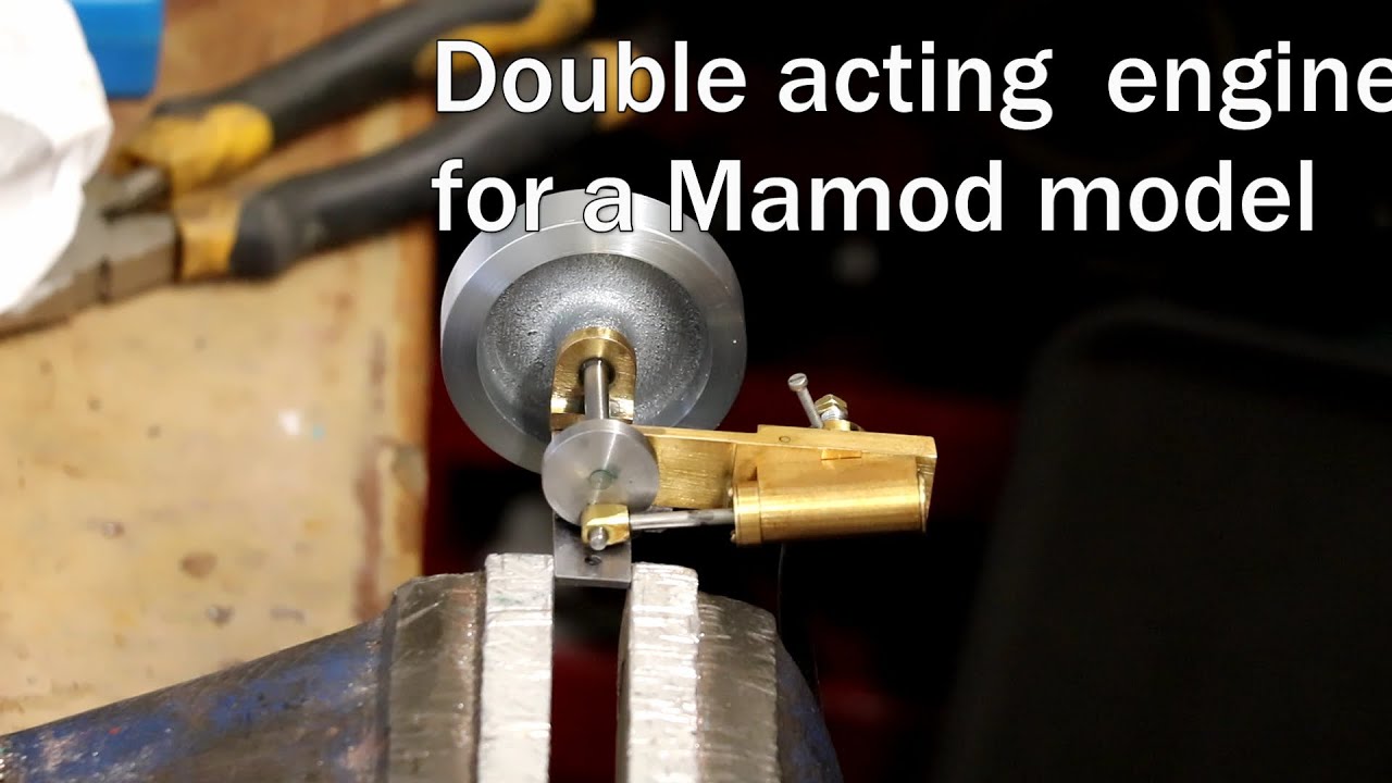 The Myfordboy Steam Roller Part 1. Double Acting Engine for a Mamod.