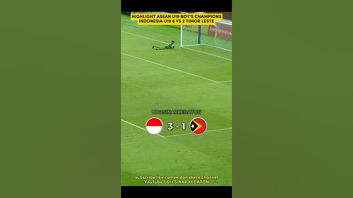 HIGHLIGHT ASEAN U19 BOY'S CHAMPIONSINDONESIA U19 6 VS 2 TIMOR LESTE#indonesia🇮🇩 #aseangame2024🏆🇮🇩 🇹🇱