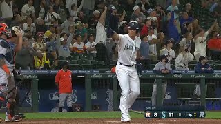Dylan Moore Hits CLUTCH Go-Ahead Grand Slam! Mariners Erase 7-0 Lead | Mariners vs. Astros (7/26/21)