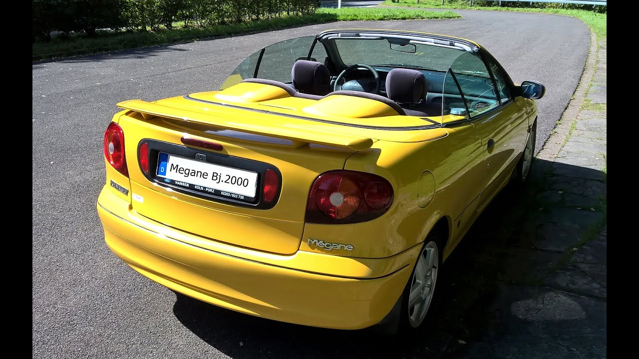 Cabrio Heckscheibe Ersetzen Renault Megane Von Karmann Convertible Rear Window Repair Youtube