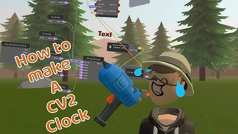 How to make a Cv2 Clock | Tutorial Rec Room |