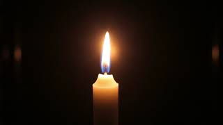 Flickering Candles Burning - when there is a light