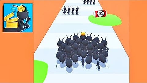 Tiny Run 3D - All Levels Gameplay (Android,ios) Walkthrough 1-3