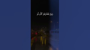 القارئ سعد الغامـدي سورة يونس ( إن الله لا يظلم الناس شيا ولكن الناس أنفسهم يظلمون