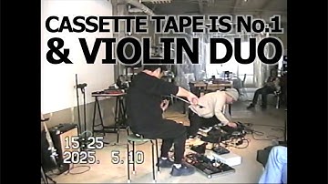 CASSETTE TAPE IS No.1 AND THE VIOLIN DUO PERFORMANCE #12 at Center Kanuma