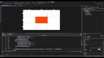 Grid Layout in WPF using Visual Studio 2022 (RowDefinitions & ColumnDefinitions)