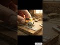 Mini Track Saw Cutting Perfect Line 😱 Tiny But Powerful! #Shorts#MiniTools#TrackSaw#MiniatureTools
