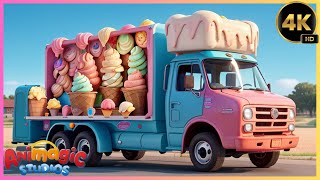 Ice Cream Truck Song For Kids | Animagic KidsStudio