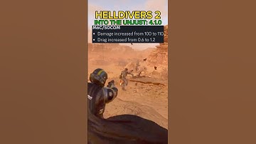 M6C/SOCOM BUFF After Patch 4.1.0 - Helldivers 2
