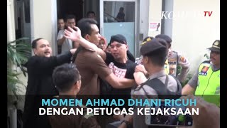 Momen Ahmad Dhani Ricuh dengan Petugas Kejaksaan