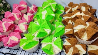 RESEP BOLU KUKUS MEKAR 1/2KG TEPUNG, 2 TELUR TANPA SODA HASILNYA MEKAR SEMPURNA, RECOMMENDED ‼️