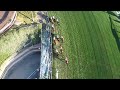 Drone Footage - The Old Nine (IRE) wins Race 12 on Sunday, June 14 at Santa Anita Park