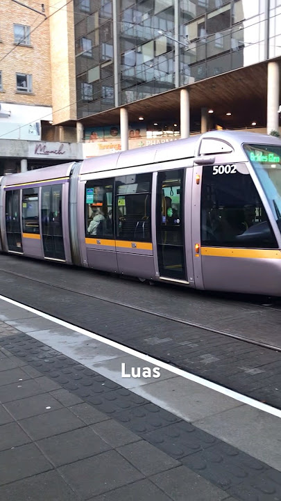 Luas in Dublin.#viral #trending #luas #dublin