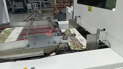 Fully automatic case maker line with robot positioning unit