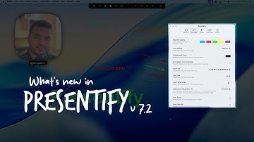 New in Presentify 7.2 - Text Fonts, Text Size, and more...
