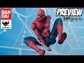 PREVIEW Boneco Homem-Aranha De Volta ao Lar Bandai SH Figuarts Spider-Man Homecoming - brinquedo