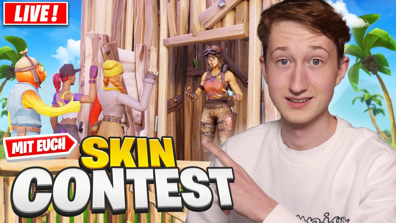 Skin In The Game Deutsch 🔴Skin Contest mit EUCH!🎉CUSTOM Games Fortnite Live [deutsch] #fortnite