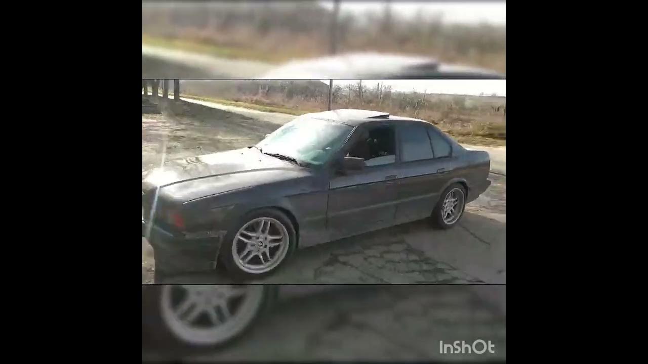 Бмв е34 4.4 механика 6ступка Bmw e34 4.4 - YouTube
