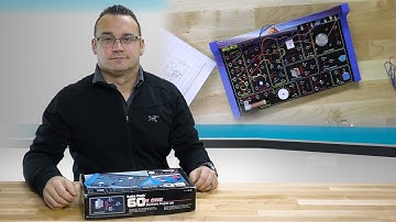 Radio Shack Science Fair 60 In One Electronic Project Learning Lab Unboxing