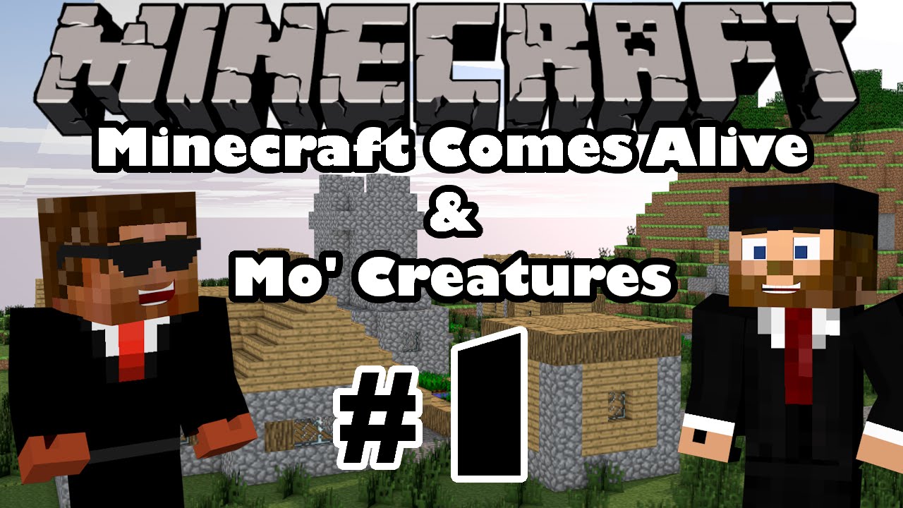Modded Survival: Minecraft Comes Alive & Mo' Creatures Ep 