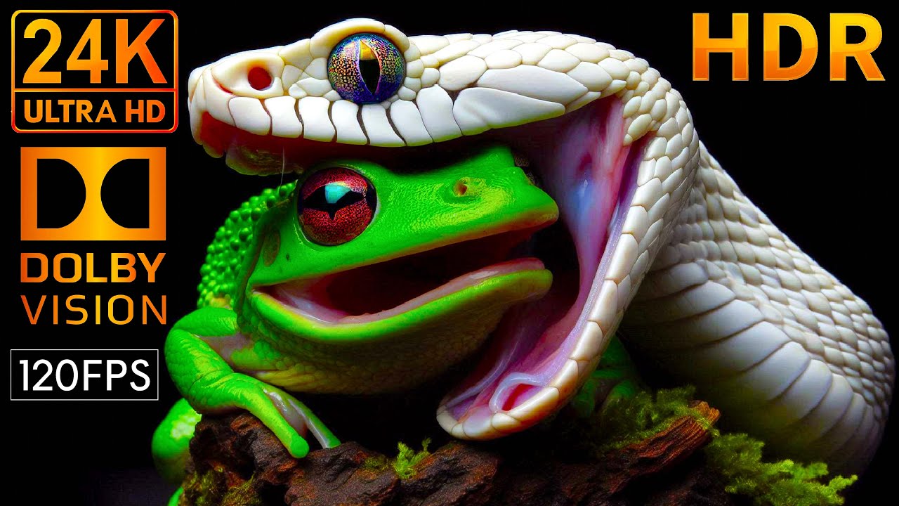 Brilliant Colors or Insane Contrast: 12K HDR 240fps (ULTRA HD)