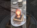 Molten Copper Casting #satisfying #copper #art