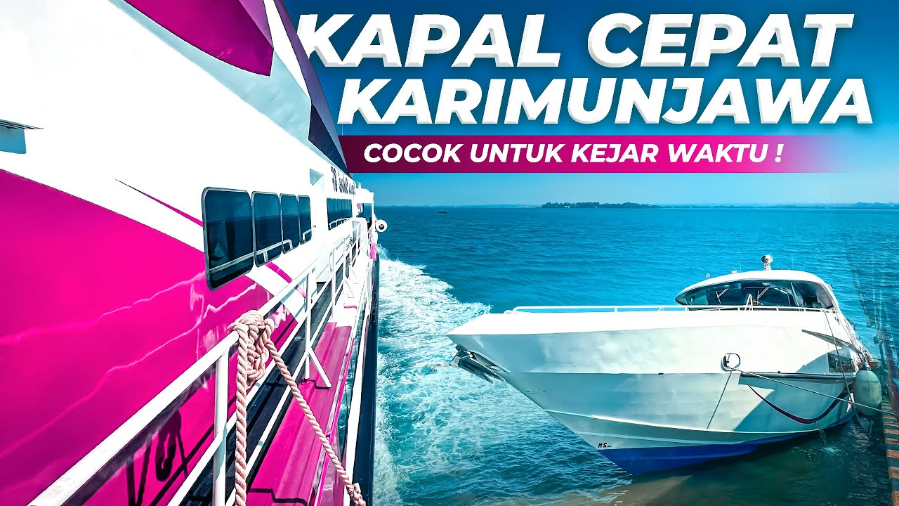 Pertama Kali Naik Kapal Cepat Express dari Karimunjawa | Express Bahari 8F (Karimunjawa - Jepara)