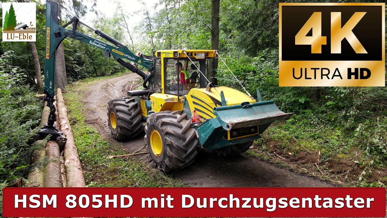 HSM 805 HD mit Durchzugsentaster ![Maschinen-Sound]! in 4K-ULTRA HD