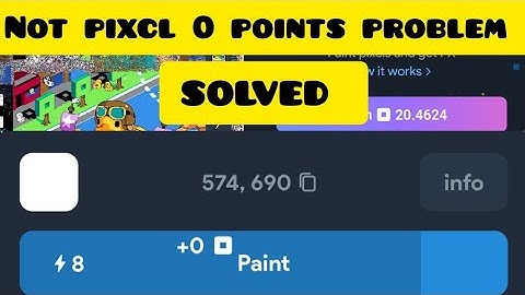 Not Pixel How To Play | Not Pixel 0 Points Problem Solved | Not Pixel Points Not Adding