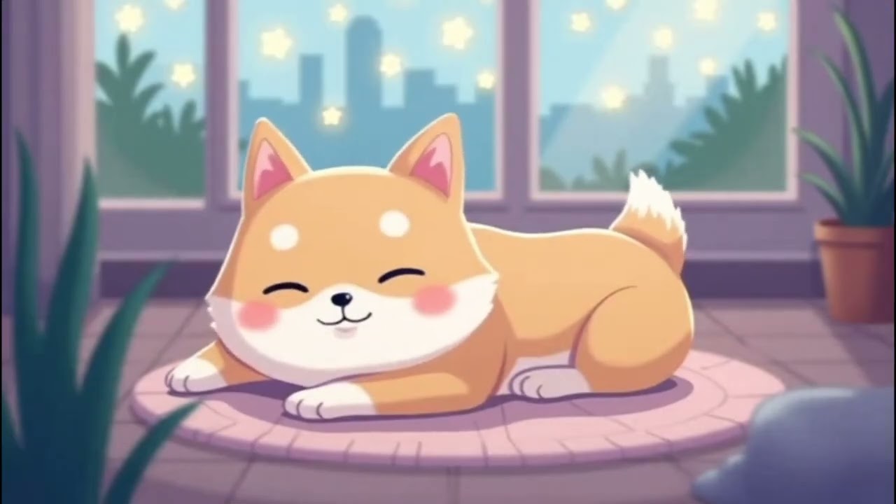 1 Hour Chill Lofi Doge DJ Mix | Calm Music for Dogs & Cats to Relax 🌙