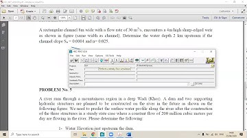 HEC RAS For Bignners Part 2 Lecture #2