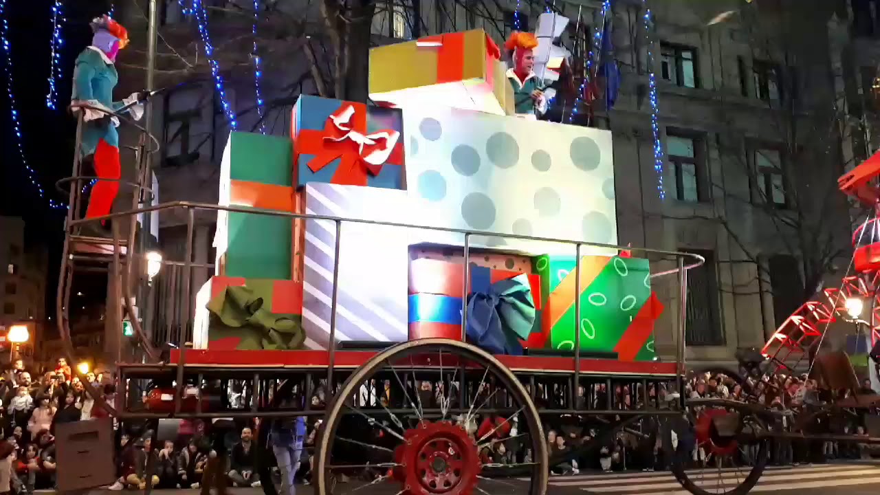 Desfile de Olentzero en Bilbao Gabon Jaiak 2018 - 2019(1)