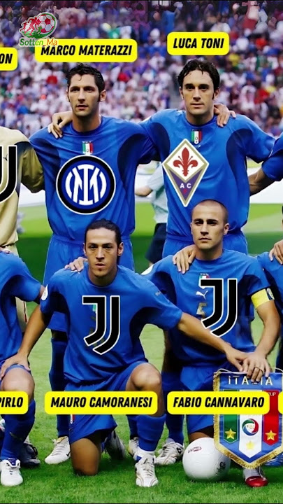 STARTING LINE UP ITALY vs FRANCE, FINAL WORLD CUP 2006, 09 JULY 2006