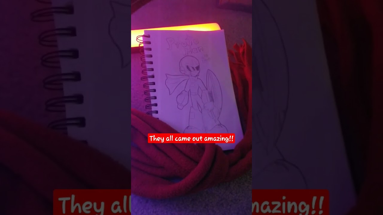 🤖Mega Man Tribute Art || Colorful Kitsune