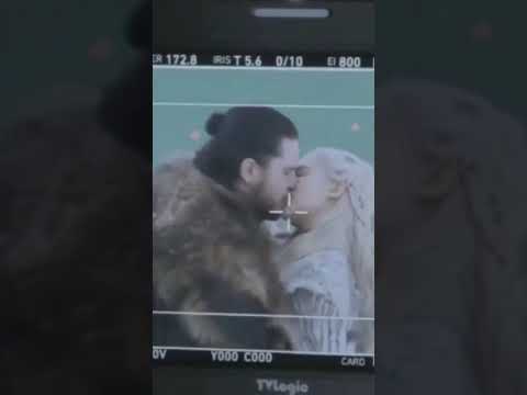game of thrones daenerys and Jon snow kiss | Emilia Clarke & kit Harington | got best scene