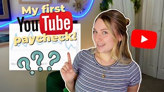 How much I made my first month monetized on YouTube