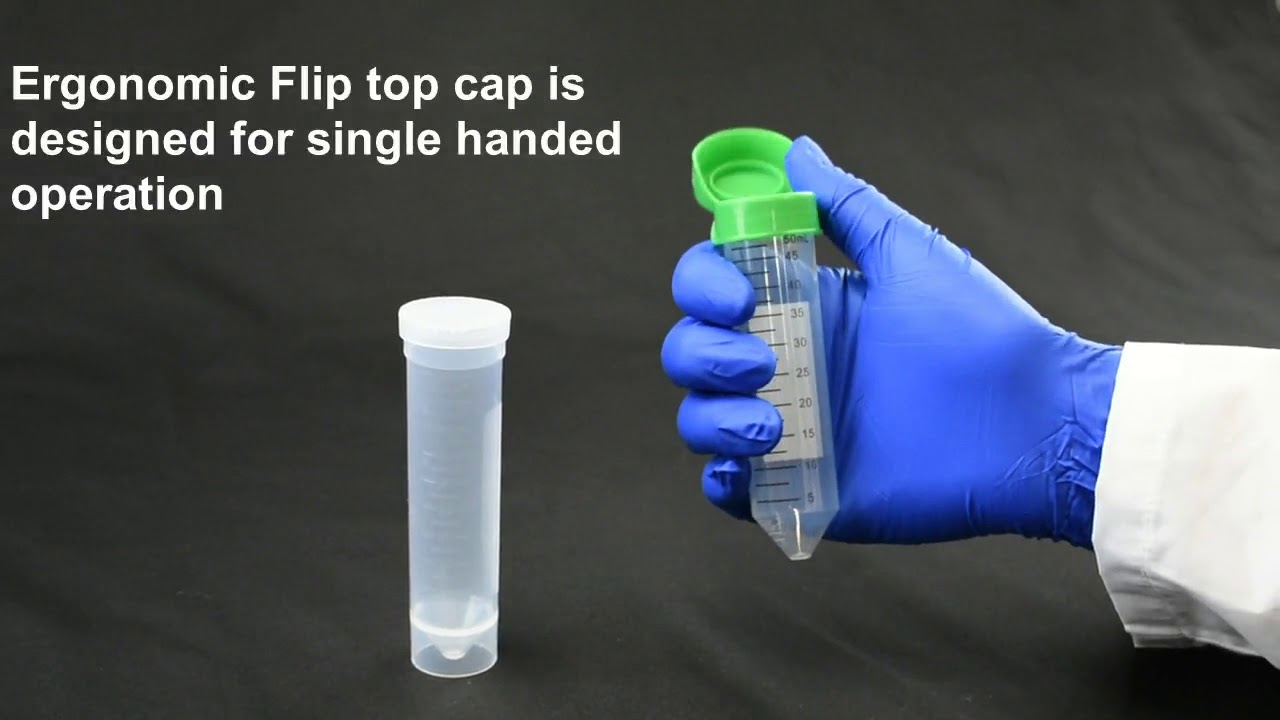 CELLTREAT Flip Top and Snap-Pop Centrifuge Tubes. Life Science Products