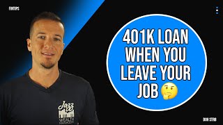 How To Handle 401k Loan When You Leave Your Job