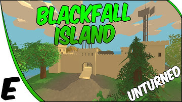 Unturned 3.0 ➤ Custom Map Blackfall Island Preview #1 - Castle, Prison & More!